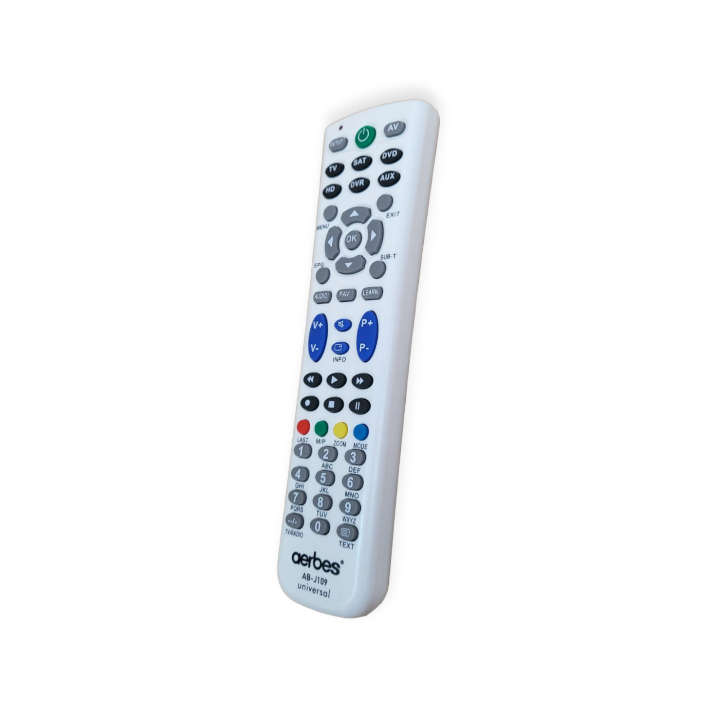 Aerbes AB-J109 Universal Remote Control With Learning Functions 6 In 1