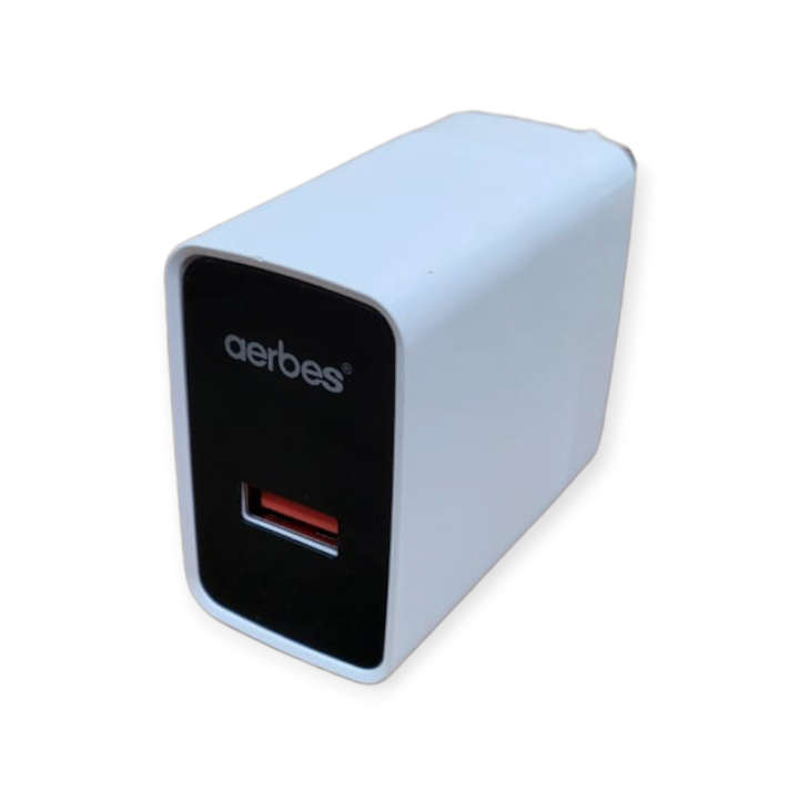 Aerbes AB-SJ24  QC3.0 USB Charger With LED Light 18W