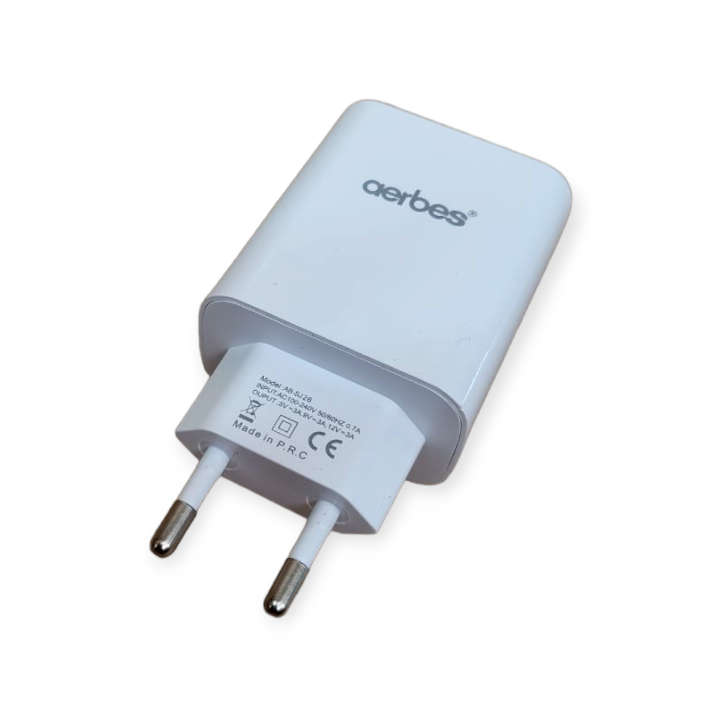 Aerbes AB-SJ26 QC3.0 18W + 18W Dual USB Fast Charger
