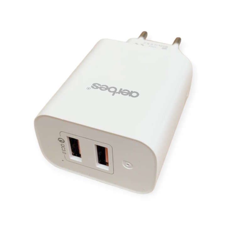 Aerbes AB-SJ26 QC3.0 18W + 18W Dual USB Fast Charger