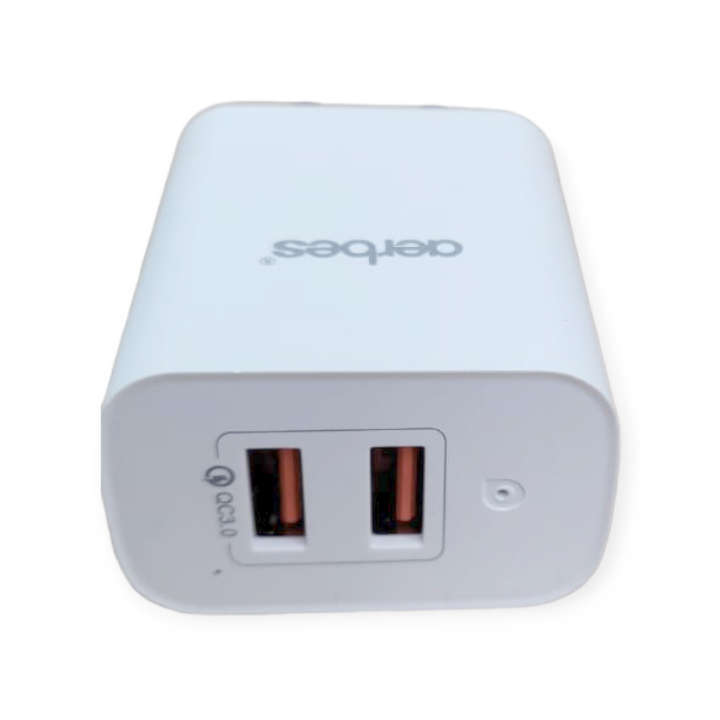 Aerbes AB-SJ26 QC3.0 18W + 18W Dual USB Fast Charger