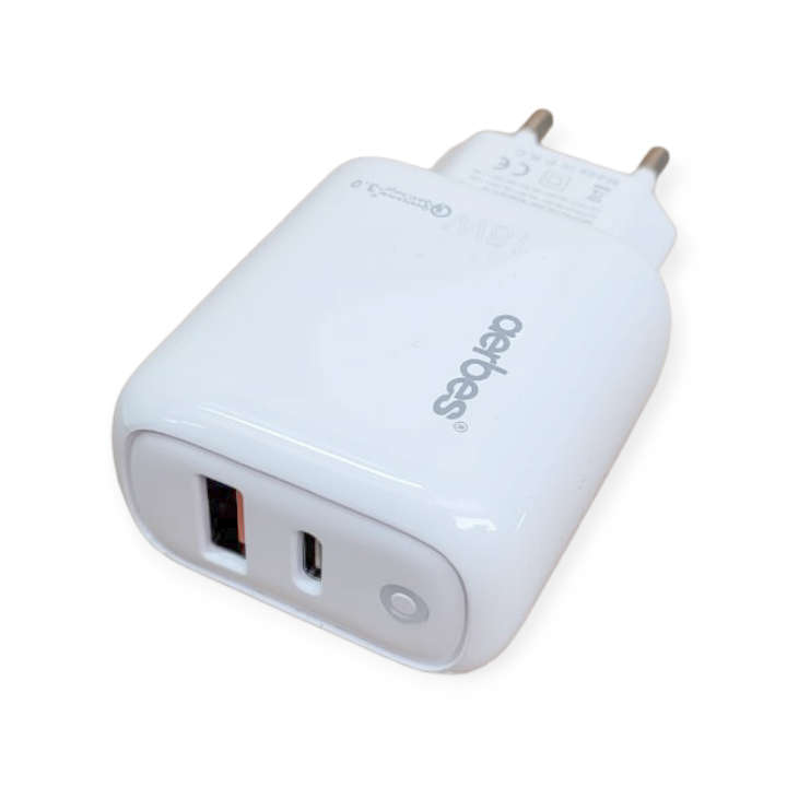 Aerbes AB-SJ18 PD 18W+QC3.0 USB Fast Charging Adapter