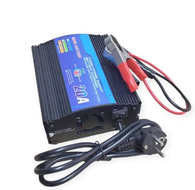 MND-20A Black Shell Three Phase Smart Battery Charger 20A