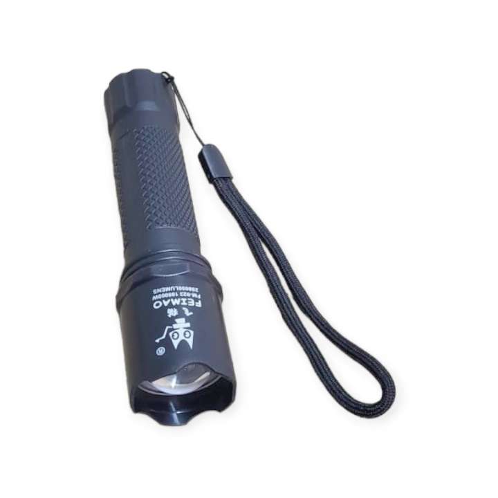 Feimao FA-923 USB Rechargeable Flashlight With Lanyard