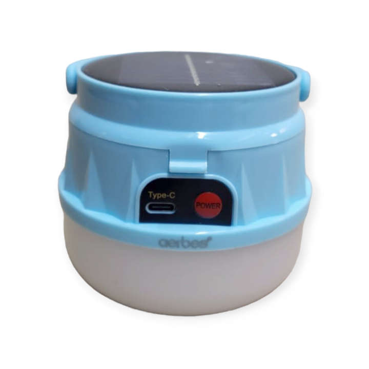 Aerbes AB-TY21 Solar Powered Camping Light With A Hook 100W