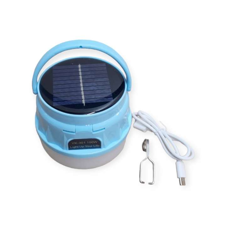 Aerbes AB-TY21 Solar Powered Camping Light With A Hook 100W