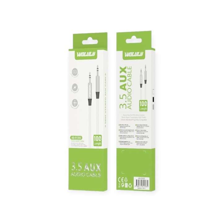 Wolulu AS-51203  Auxiliary Cable 3.5mm 1M
