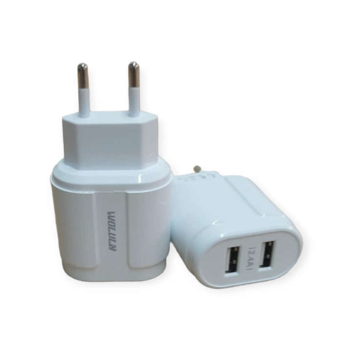 Wolulu AS-51453 Dual USB Wall Charger 2.4A