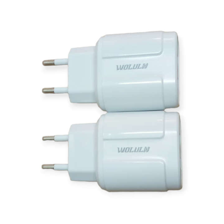 Wolulu AS-51453 Dual USB Wall Charger 2.4A