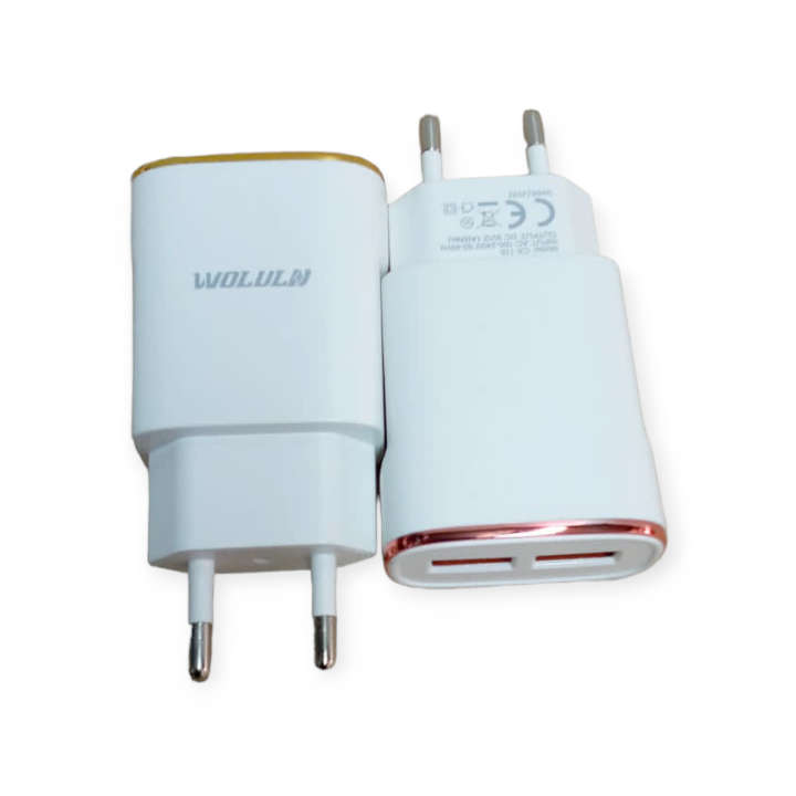 Wolulu AS-51397 Dual USB Wall Charger 2.1A