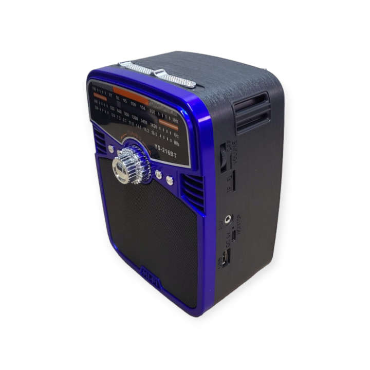 YS-216BT Rechargeable RGB Bluetooth MP3 Speaker Player With Torch