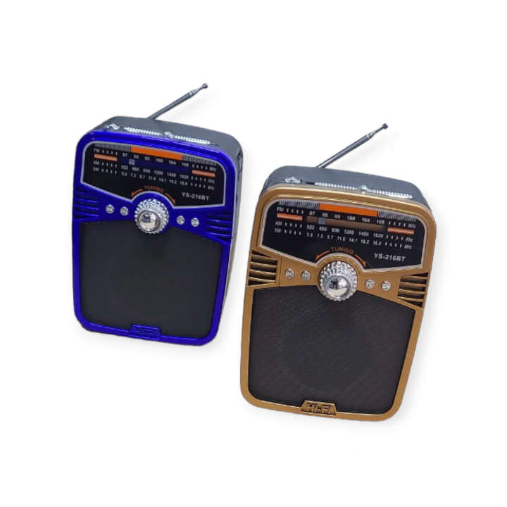 YS-216BT Rechargeable RGB Bluetooth MP3 Speaker Player With Torch
