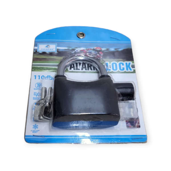 JG606 Alarm Padlock for Motorcycle Bike Bicycle Perfect Security With 110dB
