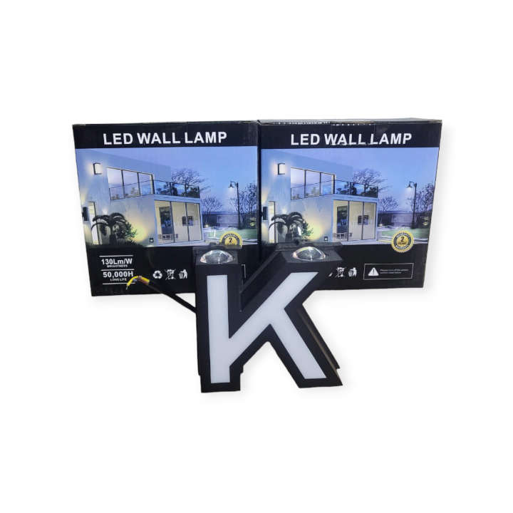 7W 4 LED K Shaped Light 3000k