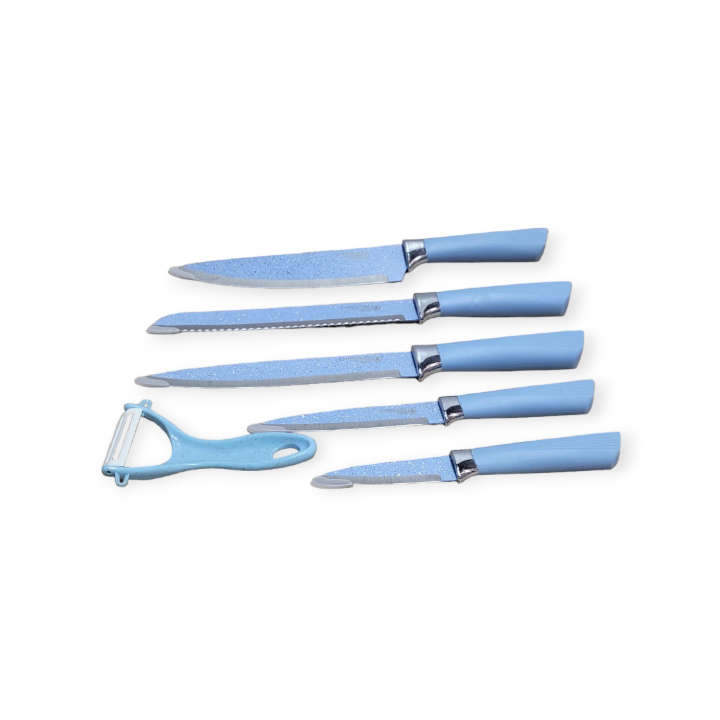 EVDRTVERH 1831403 Non Stick Coating Kitchen Knife Set