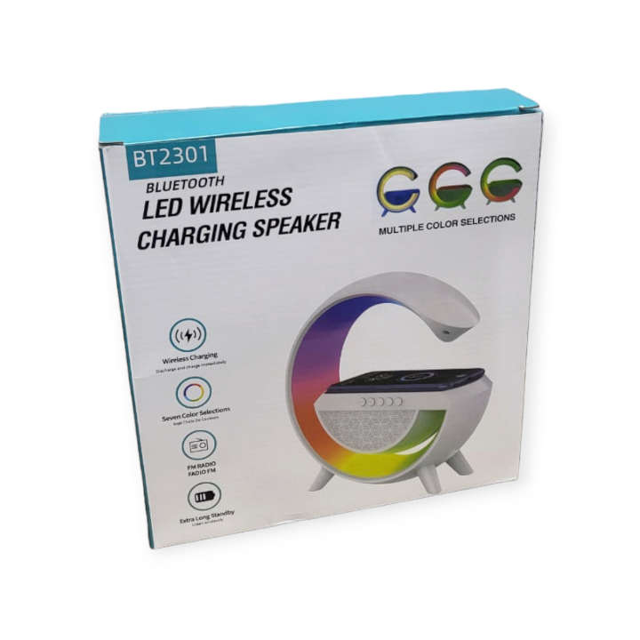BT-2301 Wireless Charger with Bluetooth Speaker