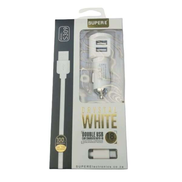 S309 Super E 18W Type C Car Charger