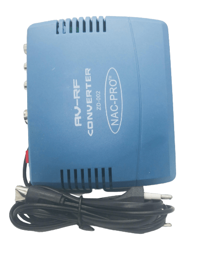 ZD-002 AV-RF Converter Television System TV Signal Standard Audio Video Signal Converter