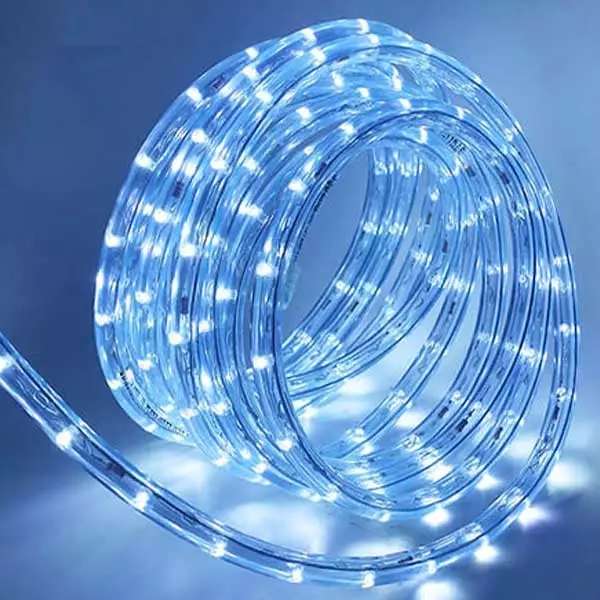 ZYF-72 Waterproof LED Silicone Tube Light White 220V 10M