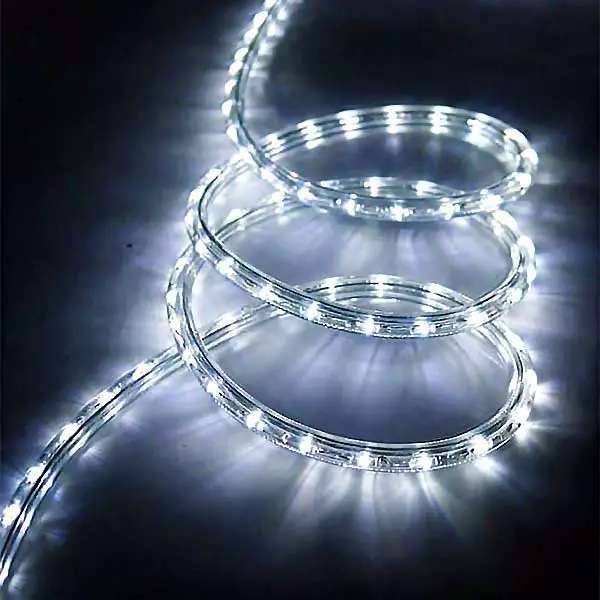 ZYF-72 Waterproof LED Silicone Tube Light White 220V 10M