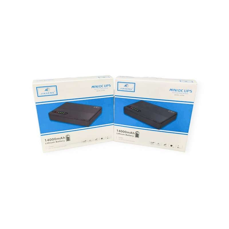 14000Mah Mini UPS Loadshedding Backup For Wifi Routers With POE Port