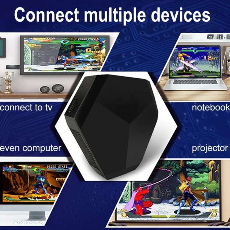 Wireless Remote Control Game Console 15000+Games 2.4ghz