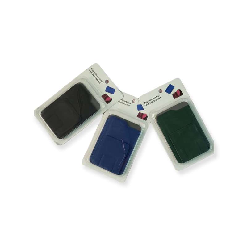 Magnetic Suction Cellphone Card Holder