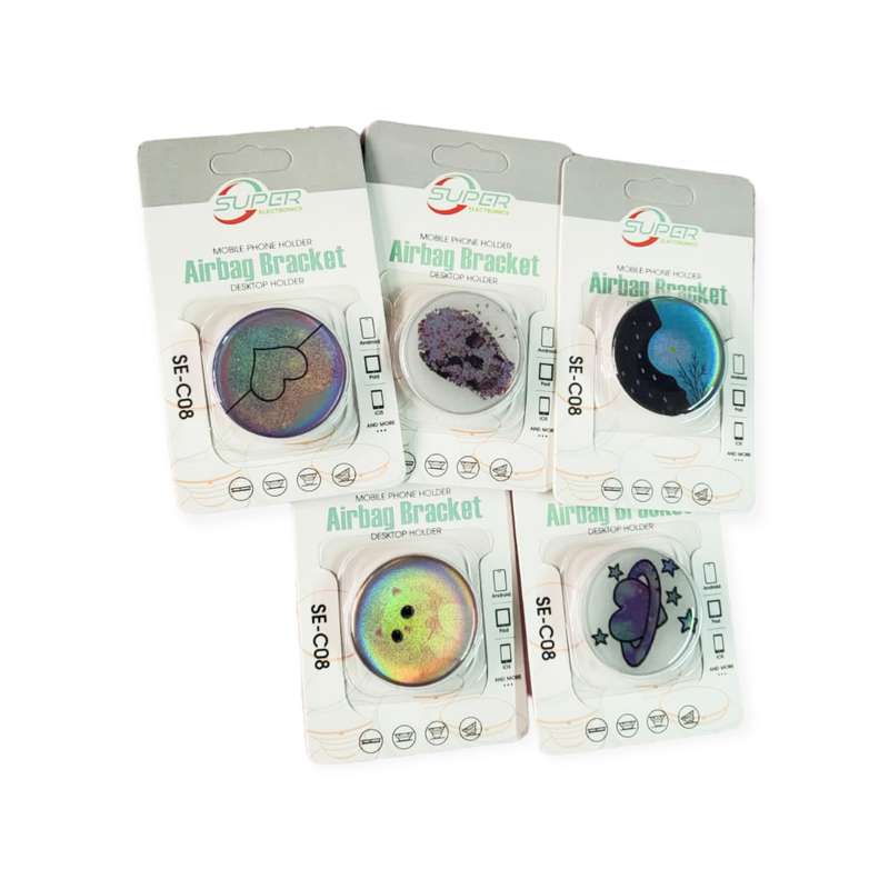 SE-C08 Pop Socket Airbag Phone Holder