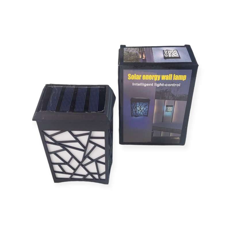 FA-6601 Warm White + Multi Colors Solar Wall Light