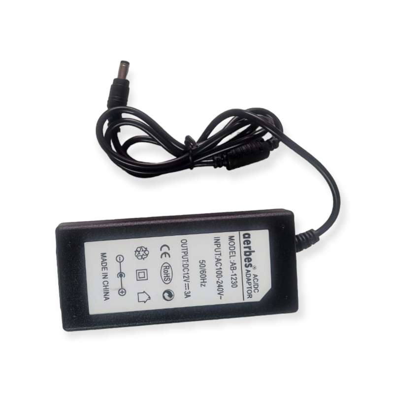 Aerbes AB-E954 Power Supply AC 100-240V  To DC 12V 3A