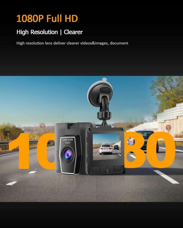 V5 Wifi Dash Board Camera with Reverse Camera