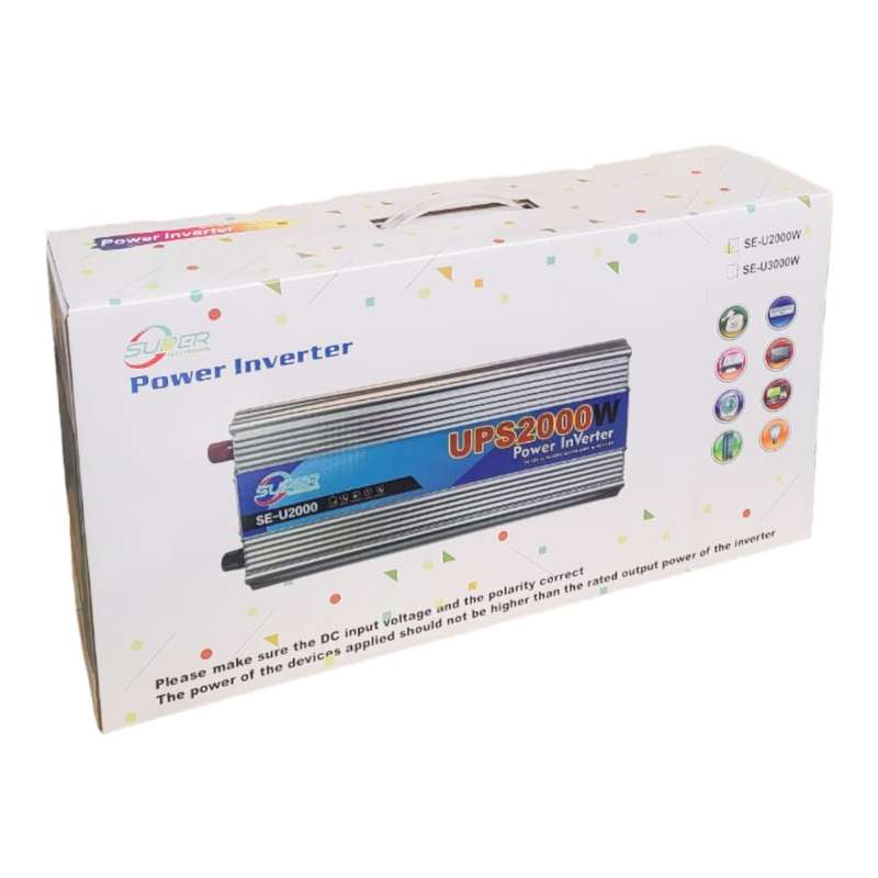 Power Inverter 12V Dc to AC 2000W
