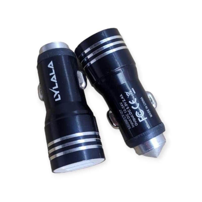 Lylala LY-07 Dual USB Car Charger 1A + 2.4A