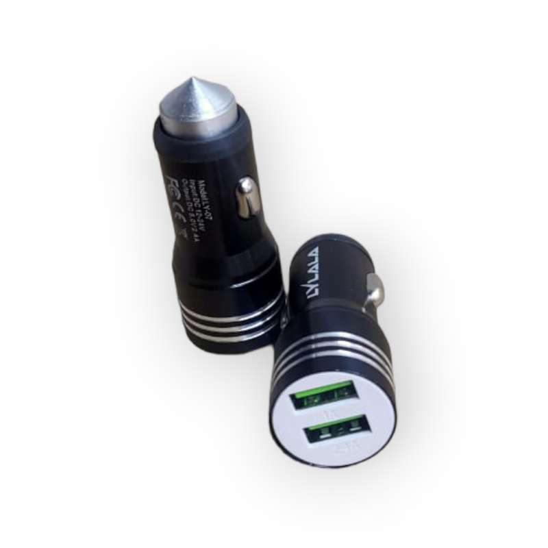 Lylala LY-07 Dual USB Car Charger 1A + 2.4A