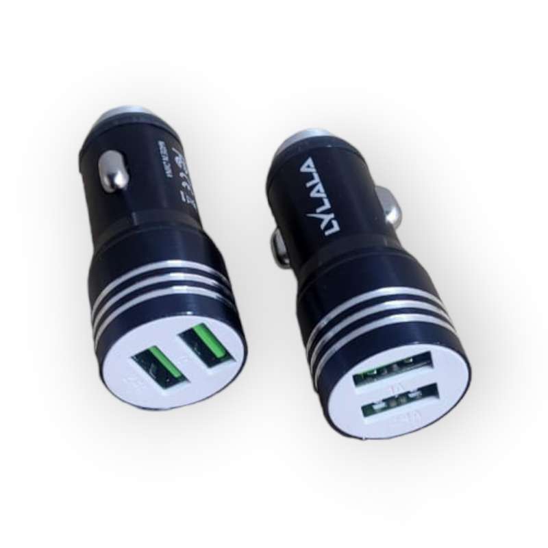 Lylala LY-07 Dual USB Car Charger 1A + 2.4A
