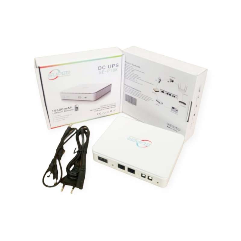 Mini DC UPS 15600Mah For Routers And Small Electronics
