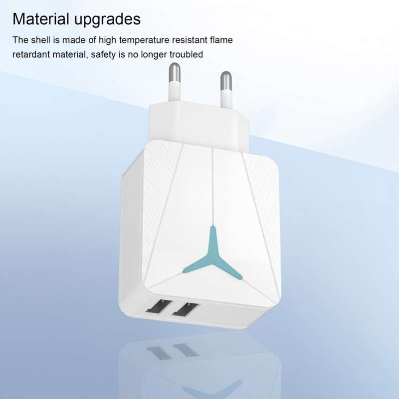 Wolulu AS-51387 Dual USB Wall Charger 2.1A