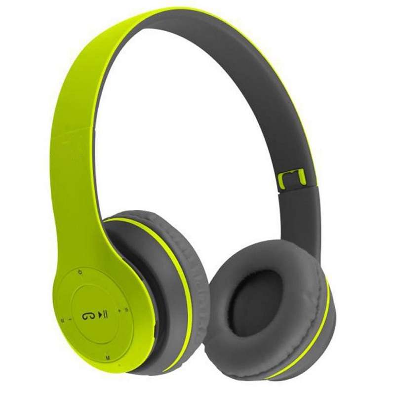 Wolulu AS-51260 Bluetooth Wireless Headphones With Micro SD Card Slot