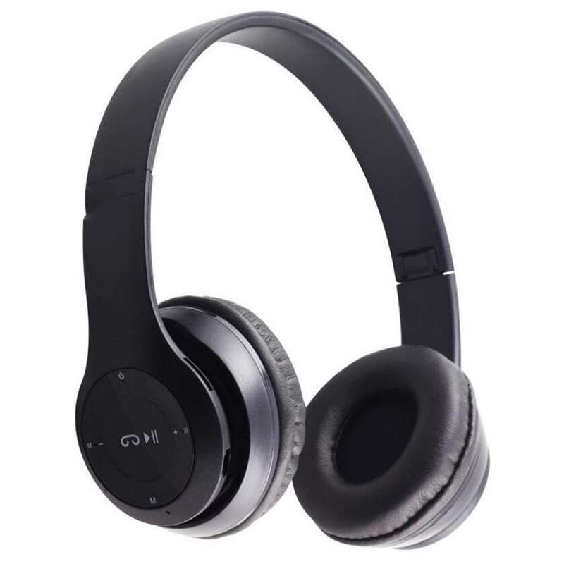 Wolulu AS-51260 Bluetooth Wireless Headphones With Micro SD Card Slot