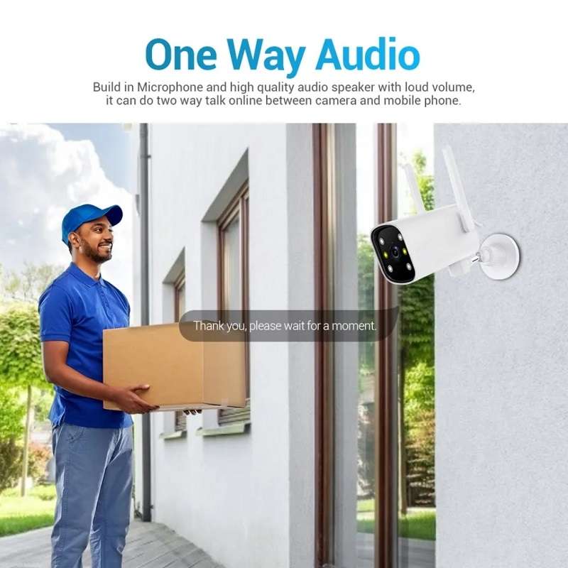 Wolulu AS-51224  Wifi Surveillance Camera iCam365 App