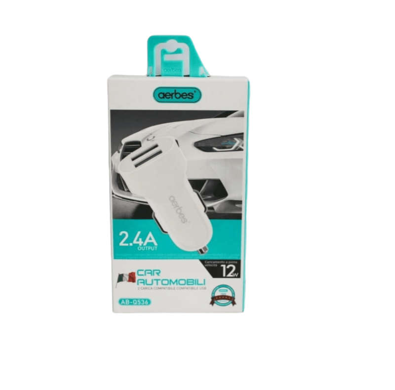 AB-Q536 2.4A 2 Ports Intelligent Fast Charge Travel Charger