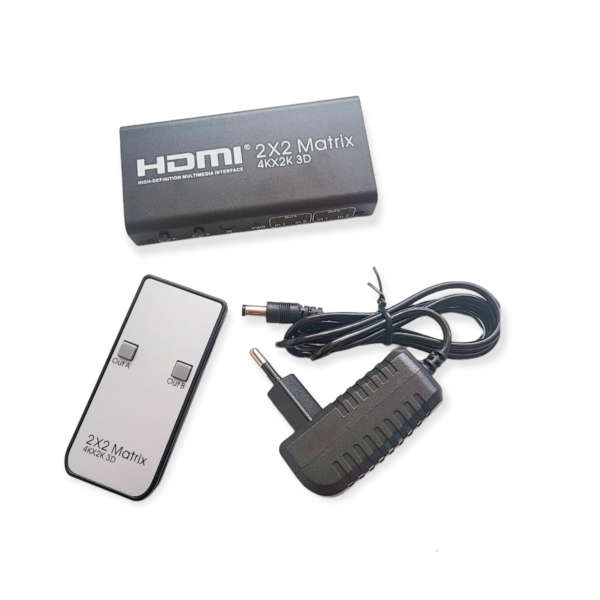 XF0004 4K HDMI Matrix 2x2 Switch
