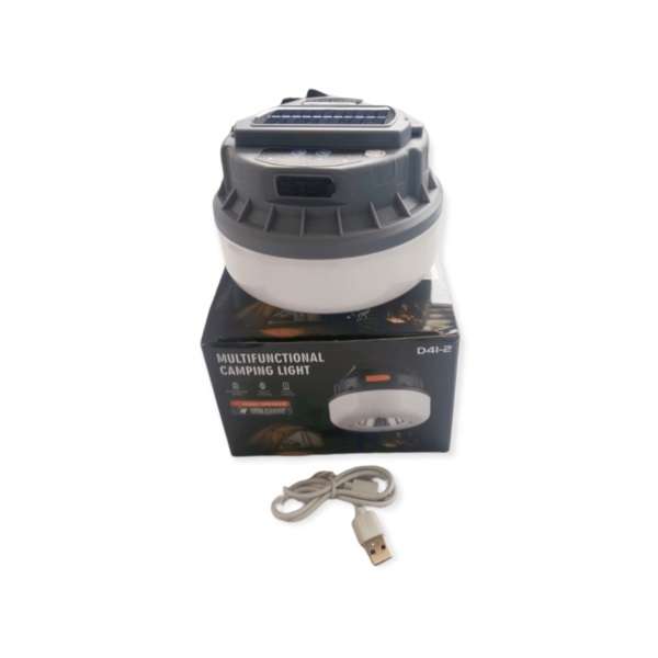 FA-D41-2 Solar Powered LED Camping 3 Modes Portable Outdoor  Light