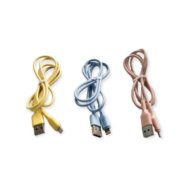 CA-8452 IOS Silicone Cable 3.4A 1m