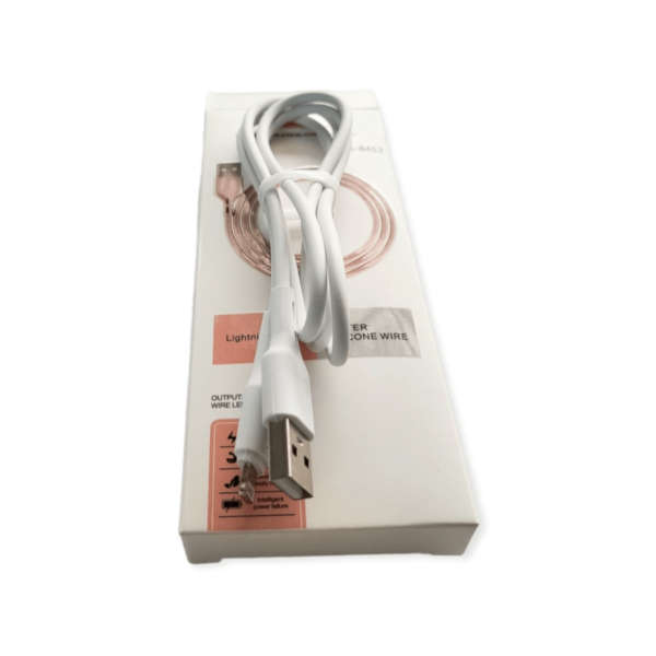 CA-8452 IOS Silicone Cable 3.4A 1m