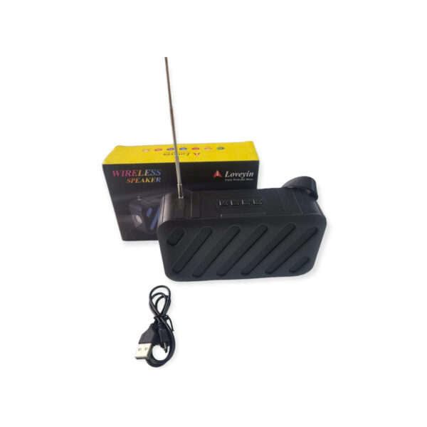FA-JDH128 Loveyin Solar Powered Wireless Music Speaker with Light