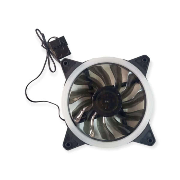 RING FAN 12025 ARGB Reverse Airflow Computer Internal Fan 120mm High Performance DC12V 0.15A