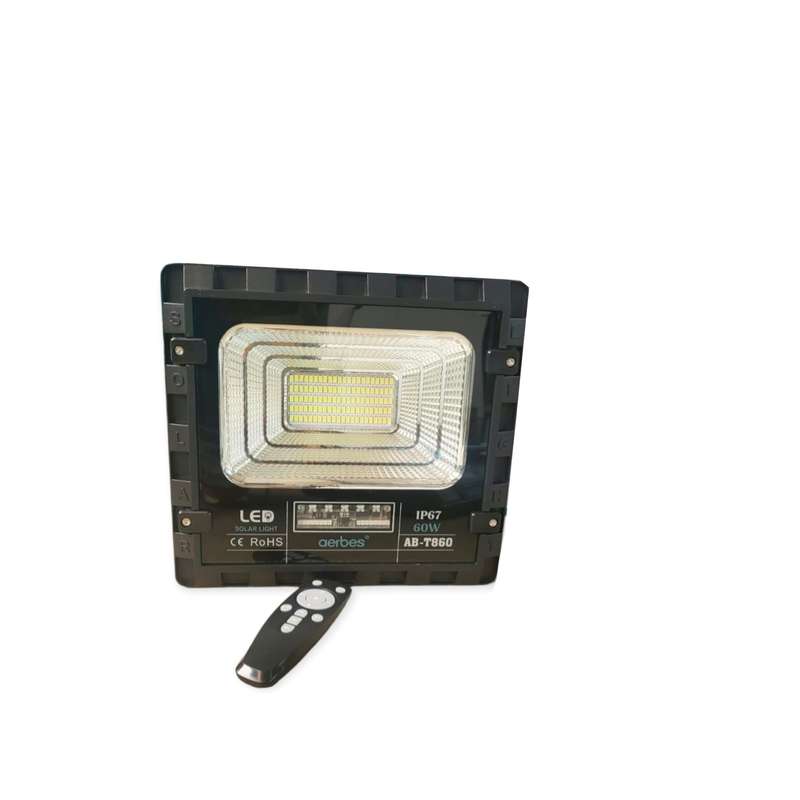 Aerbes AB-T860 Solar  Powered Floodlight RGB 60W