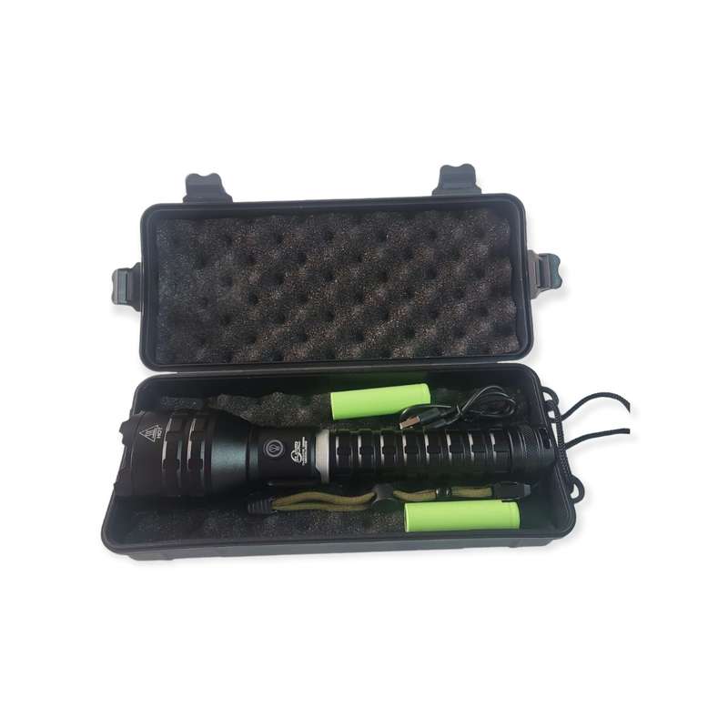 FA-P512-P160 Strong White Aluminum Alloy 2 Sections Flashlight