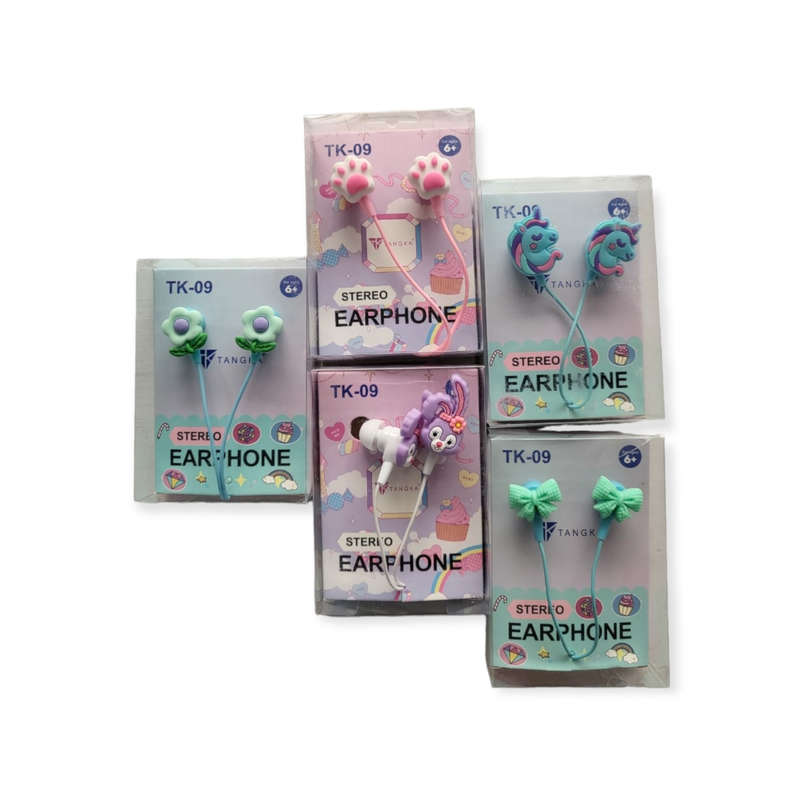 TK-09 Cartoon 3.5mm Earphone